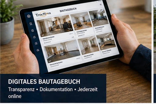 Digitales Bautagebuch TrocNova